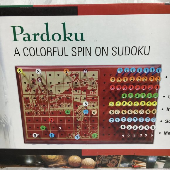 Pardoku Golf Version of Sudoku NWT - Picture 3 of 9